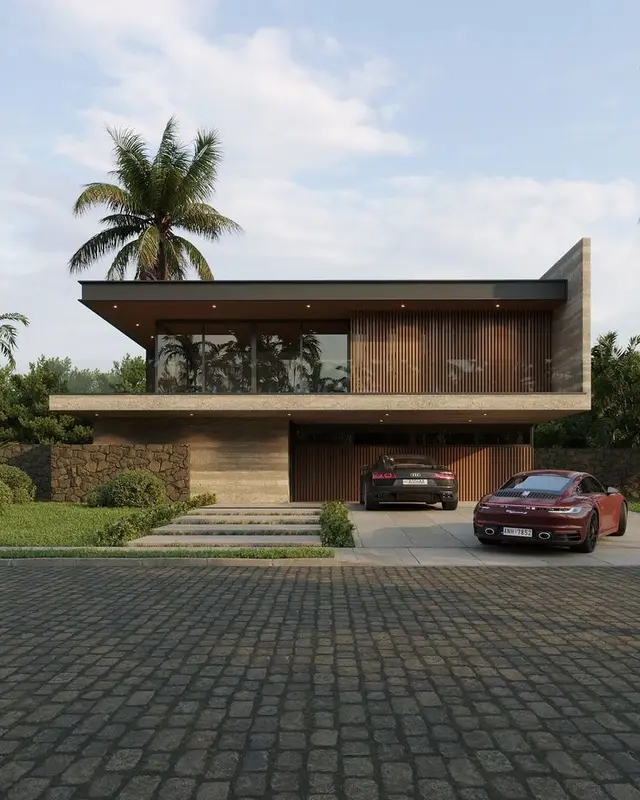 Imagem 3D — Sobrado