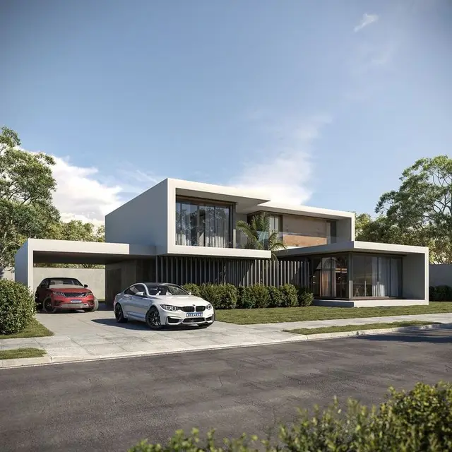 Imagem 3D — Sobrado
