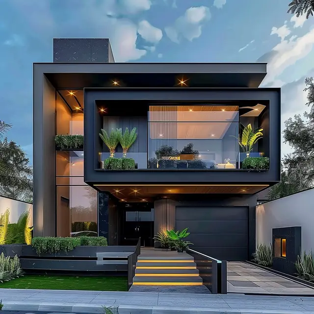 Imagem 3D — Sobrado
